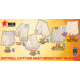 MCR Safety Hot Mill Burlap Premium Work Gloves - Mens, 32 oz, Medium, Heavy Weight Fabric, Burlap Lined, 9132KM