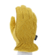 MCR Safety Leather Drivers Insulated Work Gloves, Select Grade Grain Deerskin Palm, Split Leather Back, Fleece Lined and Keystone thumb, Gold, Medium, 3555M