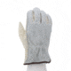 MCR Safety Leather Drivers Work Gloves, CV Grade Grain Leather Patch Palm Split Leather Back and Keystone Thumb, Beige, Medium, 32055M