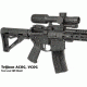 Midwest Industries Trijicon V-COG 2 Lever QD Mount, Black, MI-QDTAV2