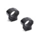 Monstrum 30mm Precision Picatinny V2 Scope Rings 1 in, Black, 1 in, SR-3X-P100