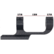 Monstrum Slim Profile Series Offset Cantilever Picatinny Scope Mount, 34mm, Black, ZR341-B