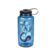 Nalgene 32oz Wide Mouth Bottle, Blue Flow, 570087