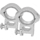 NcStar 30mm Weaver Ring 1in. with Silver Inserts 