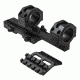 NcSTAR GEN II SPR 30mm Cantilever QR Scope Mount w/ 1in Inserts, Black, VMSPRBV2