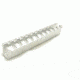 NcSTAR Scope Mount - Ruger 10/22 See Through Base Mount / Silv., MRUHS1022