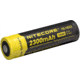 Nitecore NL1823 2300mAh Rechargeable 18650 Battery, Yellow, 6952506491476