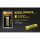 Nitecore NL1834 3400mAh Rechargeable 18650 Battery, Yellow, 6952506491506