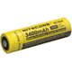 Nitecore NL1834 3400mAh Rechargeable 18650 Battery, Yellow, 6952506491506