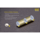 Nitecore NL1835 3500mAh Rechargeable 18650 Battery, Yellow, 6952506491469