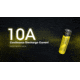 Nitecore NL1840HP 4000mAh Rechargeable 18650 Battery, Black/Yellow, 6952506496402