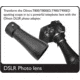 Olivon T-900ED Angled Spotting Scope, Black, Medium OLT900ED-US