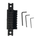 EDEMO Osprey Global H&amp;K Mp5 Double Rail Claw Count Mount, Black, 40232571220, EDEMO1
