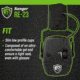 Otis Technology Earshield Ranger Electronic Pro Earmuff - FG-ES23E-BK