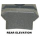 Precision Reflex Winchester S.A. 7In Steel Base, Cut Out Over Action, Black, 02-218-01