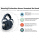 Pro Ears Pro Mag Gold Electronic Ear Muffs, 30 dB, Black, GSDPMB
