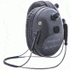 Pro Ears Pro Tac Plus Gold Low Profile NRR 26 Earmuffs, Black, Behind the Head, GS-PT300-B-BH