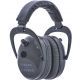 Pro Ears Pro Tac Plus Gold Low Profile, NRR 26 Over The Head Earmuffs, w/ Lithium Batteries, Black, GS-PT300-L Black
