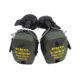 Pro-Ears Pro Tekt Mag Gold NRR 33 Hard Muff, Green 79816