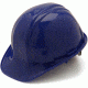 Pyramex Cap Style 4 Point Ratchet Suspension Hard Hat - Blue HP14160