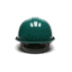 Pyramex Cap Style 6 Point Snap Lock Suspension Hard Hats Green HP16035