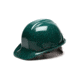 Pyramex Cap Style 6 Point Snap Lock Suspension Hard Hats Green HP16035