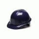 Pyramex Dark Blue Standard Shell 4 Point Ratchet Suspension Helmet HP14165