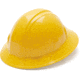 Pyramex Full Brim 4 Point Ratchet Suspension Hard Hat - Yellow HP24130