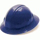 Pyramex Full Brim 6 Point Ratchet Suspension Hard Hat - Blue HP26160