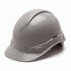 Pyramex Ridgeline Cap Style 4Pt w/ Glide Lock, Grey, Box HP44012