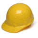 Pyramex Sleek Shell Cap Style 4 Point Ratchet Suspension Hard Hat - Yellow HPS14130