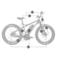 Rambo Bikes Savage Electric Bicycle, Bafang BBS02 750W High Torque Motor, 19 mph Speed w/o Pedaling, Black, 750W
