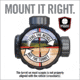 Real Avid Rifle Scope Level Right Pro, AVLVLR-P