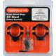 Redfield Mounts 1in Rotary Dovetail Steel Rifle Scope Rings - Medium, Black 47224