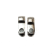Ruger M77 Riflescope 5K High &amp; 6K X-High Ring Set, 1 Inch, 52-62mm, Stainless Steel, 90408