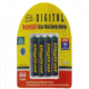 Sakar 4 AAA NiMh Batteries 900 mAh BP-1150