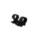 Samson DMR 34mm Scope Mount Rings w/20 MOA Bias, 0 inch Offset, Black, 03-00098-01
