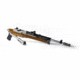 Samson Ruger Mini-14/30 Hannibal Rail - 2008 / Later Version, Anodized, Natural Gray, 03-00265-11