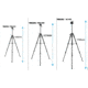 SAMURAI DX999 Black Aluminum Light Weight Tripod, Black, DX999
