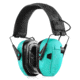 Savior Equipment Apollo Electronic Earmuffs Hearing Protection, Bright Teal, EM-APOLLO-TE