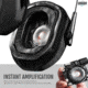 Savior Equipment Apollo Electronic Sound Suppressor, Black, Collapsed: 5.5 x 5.5 x 4, EM-APOLLO-BK