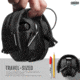 Savior Equipment Apollo Electronic Sound Suppressor, Black, Collapsed: 5.5 x 5.5 x 4, EM-APOLLO-BK