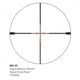 SIG SAUER Tango6 10x42mm Rifle Scope 30mm Tube, Second Focal Plane, Black, Digital Ballistic Reticle, MOA, SOK18BDX02
