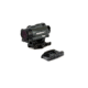 SIG SAUER Romeo4H Red Dot Sight,Green Horse Shoe Dot, 0.5 MOA Adj, Side Battery, Torx And Qr Mounts, Graphite, NSN N, SOR43013