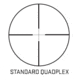 SIG SAUER Whiskey3 Hunting Rifle Scope 3-9x50mm Second Focal Plane Quadplex Reticle Black Finish One Inch Tube