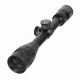 Sightron 4-12x40 AO SI Hunter Rifle Scope, Duplex Reticle and .25 MOA Exposed Tactical Turrets, 31011