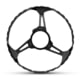 Sightron Magnetic Side Focus Wheel, 145 mm, Black, 71002
