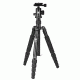 Sirui T-1005P Aluminum Tripod With E-10 T-1005Xe Ball Head, Black SUT1005P