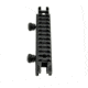 Sniper 1.22 in High Profile Riser Rifle Scope Mount - 13 Picatinny Slots, Black MRSLH