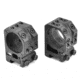 Spuhr 34mm H34mm Separated Rings Rifle Scope Mount for Picatinny Rail, Black, SR-4006